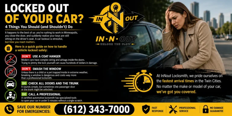 Locked Out of Your Car? 4 Things You Should (and Shouldn’t) Do