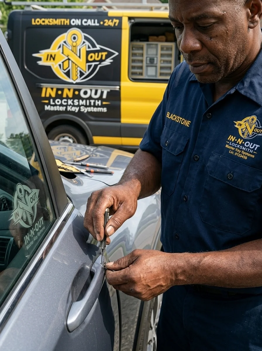 Locksmith at work